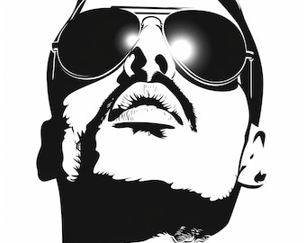 Freddie Mercury berühmte Gesichter Musik Musiker Königin Berühmtheit Wand-Kunst - A4 A3 A2 - Festival Merch