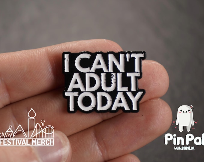Funny Enamel Pin - PinPal UK098 - Pin Badges - Funny Gift, Music Gift, Anime Gift, Cute Gift, Positive gift, Cheeky Rude Gift, Unique Gift