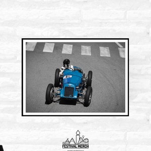Monaco Race Circuit Print - Monaco Poster - Grand Prix Historique  - Living room office home decor  - A4 A3 A2  - Festival Merch