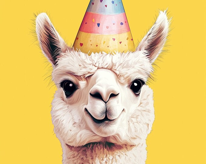 Funny Animal Wall Art - Printed in the UK Premium Quality - A4 A3 A2 - Festival Merch