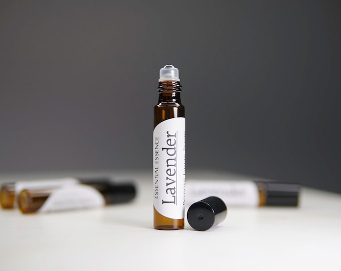 Massage Oils 10ml - by Essential Essence™  22 Premium Grade Essential Oils to choose from - Roller ball bottle Pulse Point Aromatherapy