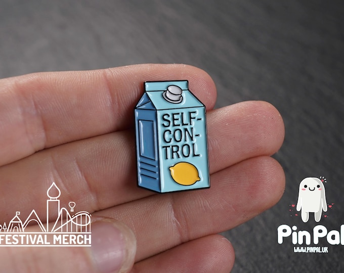 Funny Enamel Pin - PinPal UK139 - Pin Badges - Funny Gift, Music Gift, Anime Gift, Cute Gift, Positive gift, Cheeky Rude Gift, Unique Gift