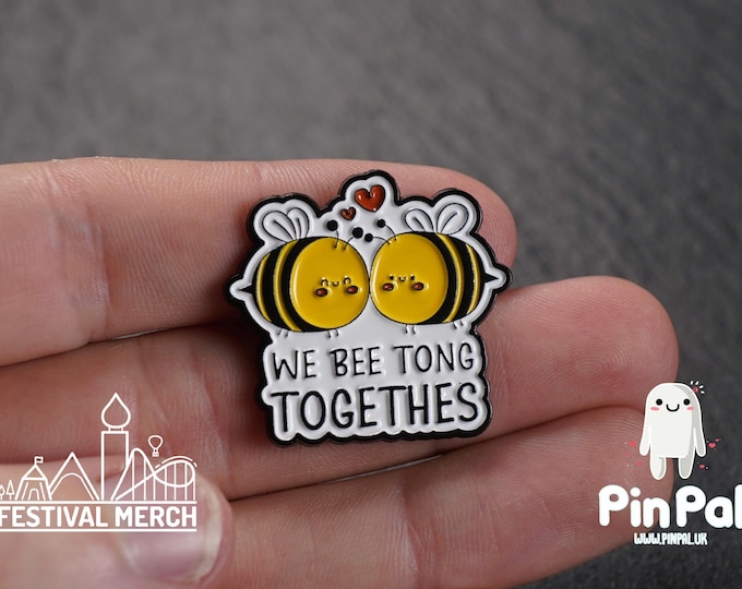 Funny Enamel Pin - PinPal UK169 - Pin Badges - Funny Gift, Music Gift, Anime Gift, Cute Gift, Positive gift, Cheeky Rude Gift, Unique Gift