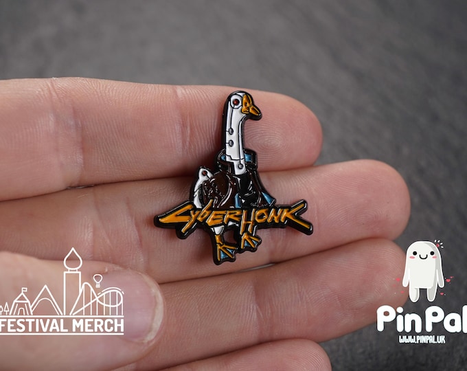 Funny Enamel Pin - PinPal UK165 - Pin Badges - Funny Gift, Music Gift, Anime Gift, Cute Gift, Positive gift, Cheeky Rude Gift, Unique Gift