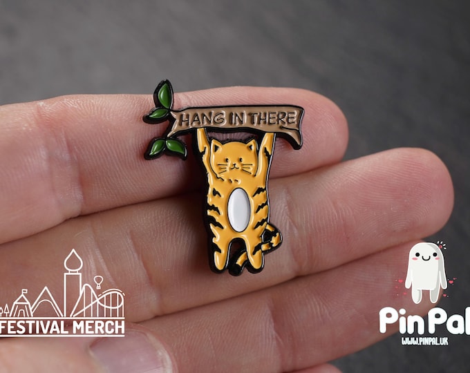 Funny Enamel Pin - PinPal UK163 - Pin Badges - Funny Gift, Music Gift, Anime Gift, Cute Gift, Positive gift, Cheeky Rude Gift, Unique Gift
