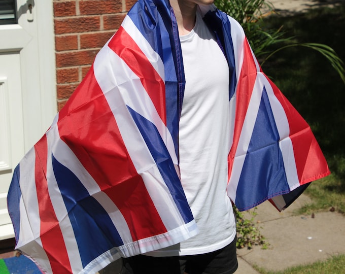 Union Jack Flag 5ft by 3ft - Premium Grade Quality - Hand made -  Festival Merch Platinum London Football Olympics UK FLAG Eurovision 2025