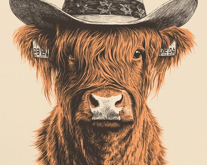 Funny Animal Wall Art - Printed in the UK Premium Quality - A4 A3 A2 - Festival Merch