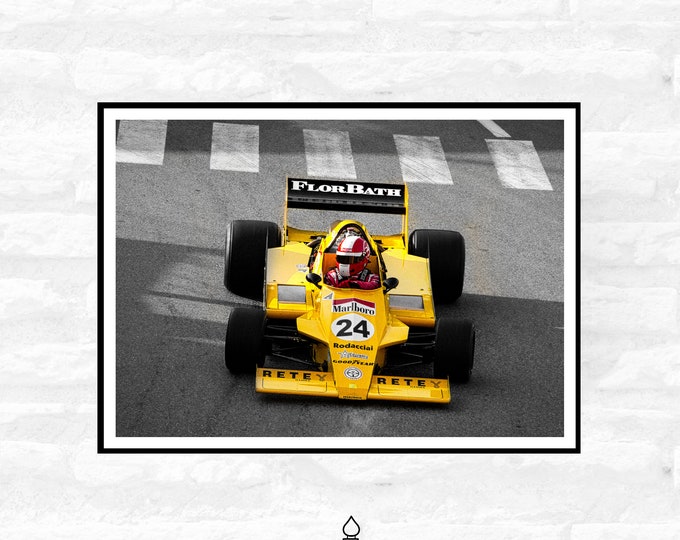Monaco Race Circuit Print - Monaco Poster -  Grand Prix Historique  - Living room office home decor  - A4 A3 A2  - Festival Merch