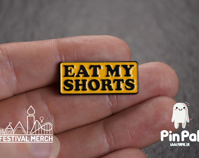 Funny Enamel Pin - PinPal UK127 - Pin Badges - Funny Gift, Music Gift, Anime Gift, Cute Gift, Positive gift, Cheeky Rude Gift, Unique Gift