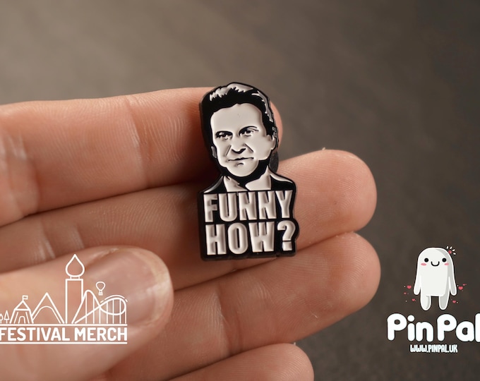 Funny Enamel Pin - PinPal UK102 - Pin Badges - Funny Gift, Music Gift, Anime Gift, Cute Gift, Positive gift, Cheeky Rude Gift, Unique Gift