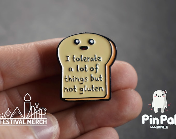 Funny Enamel Pin - PinPal UK084 - Pin Badges - Funny Gift, Music Gift, Anime Gift, Cute Gift, Positive gift, Cheeky Rude Gift, Unique Gift