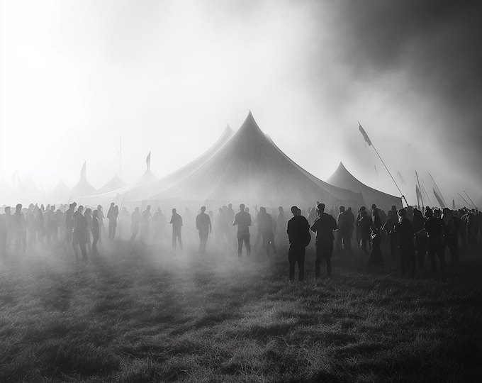 Personalisable Music Festival Print (Unofficial) - A4 A3 A2 - Music Festival Poster - Festival Merch