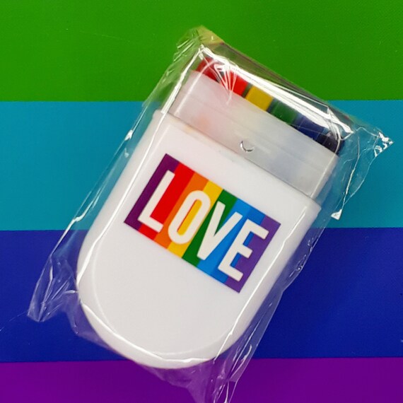 Rainbow Fan Brush Face Paint Glide Along Your Face Pride Etsy UK