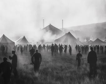 Personalisable Music Festival Print (Unofficial) - A4 A3 A2 - Music Festival Poster - Festival Merch