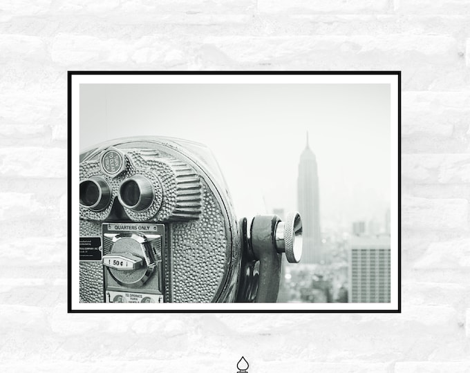 New York City Print - wall hanging home decor gift -  A4 A3 A2  - Festival Merch