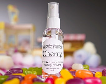 Cherry Room Spray - Linen Spray 50ml 5ml  Premium Fragrance Oil by Essential Essence™