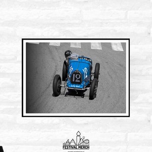 Monaco Race Circuit Print - Monaco Poster - Grand Prix Historique  - Living room office home decor  - A4 A3 A2  - Festival Merch