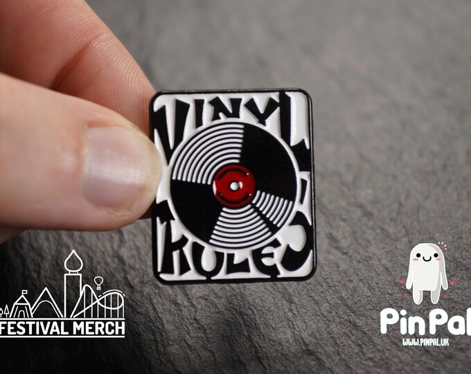 Funny Enamel Pin - PinPal UK075 - Pin Badges - Funny Gift, Music Gift, Anime Gift, Cute Gift, Positive gift, Cheeky Rude Gift, Unique Gift