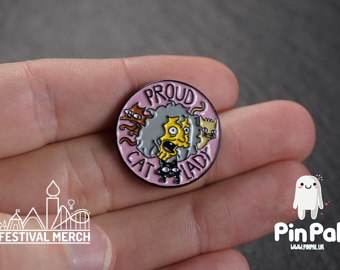 Funny Enamel Pin - PinPal UK162 - Pin Badges - Funny Gift, Music Gift, Anime Gift, Cute Gift, Positive gift, Cheeky Rude Gift, Unique Gift