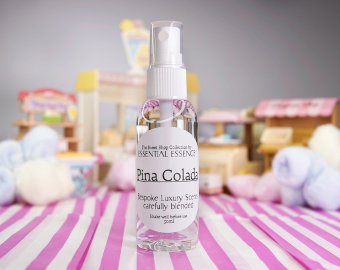 Pina Colada Room Spray - Linen Spray 50ml 5ml  Premium Fragrance Oil by Essential Essence™