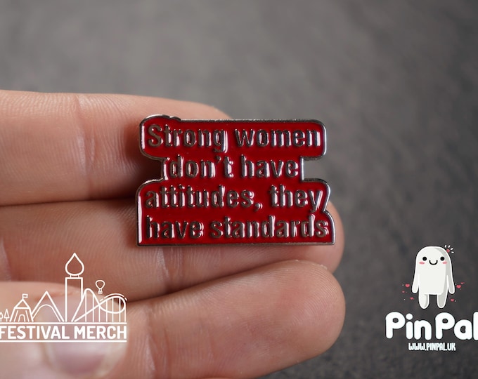 Funny Enamel Pin - PinPal UK105 - Pin Badges - Funny Gift, Music Gift, Anime Gift, Cute Gift, Positive gift, Cheeky Rude Gift, Unique Gift