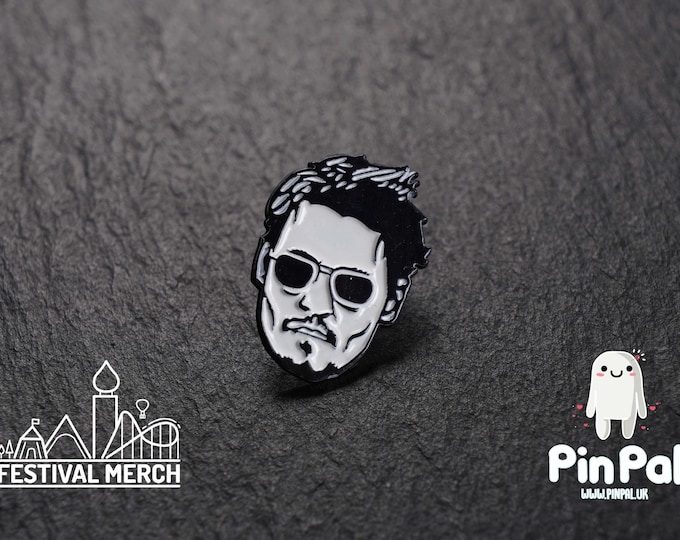 Funny Enamel Pin - PinPal UK124 - Pin Badges - Funny Gift, Music Gift, Anime Gift, Cute Gift, Positive gift, Cheeky Rude Gift, Unique Gift