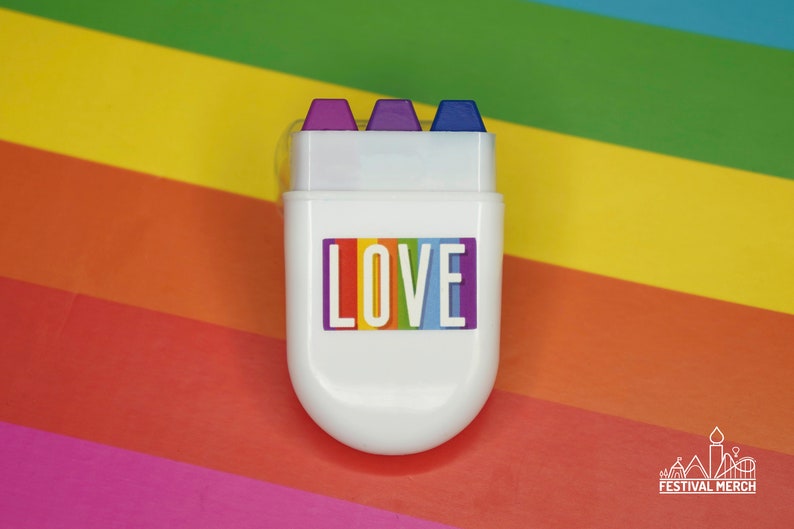 Bi Flag Face Paint Rainbow Fan Brush Face Paint Glide Along Etsy