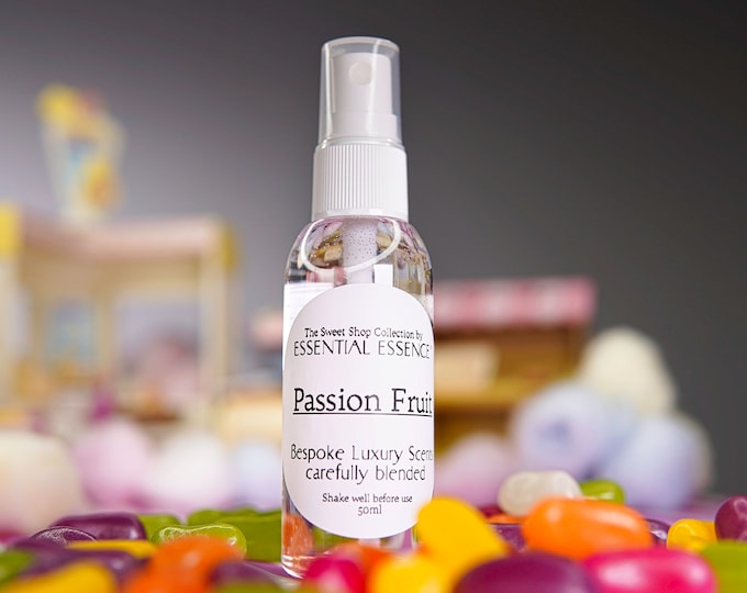 Passion fruit Room Spray - Linen Spray 50ml 5ml  Premium Fragrance Oil by Essential Essence™