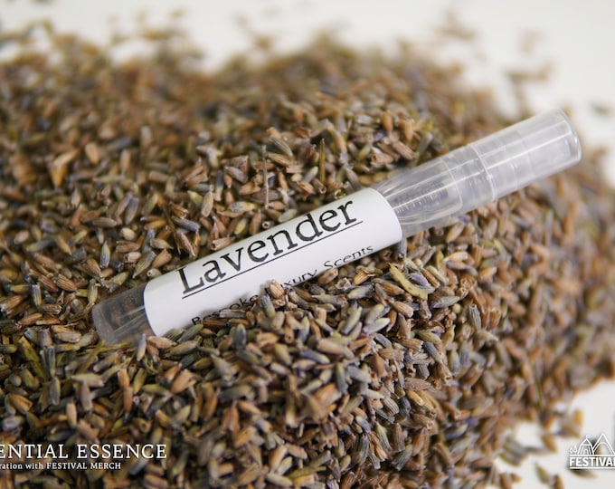 Lavender Pillow Mist & Linen Spray 5ml Room Spray - Therapeutic grade Essential Oil used - aromatherapy Fragrances - By Essential Essence™