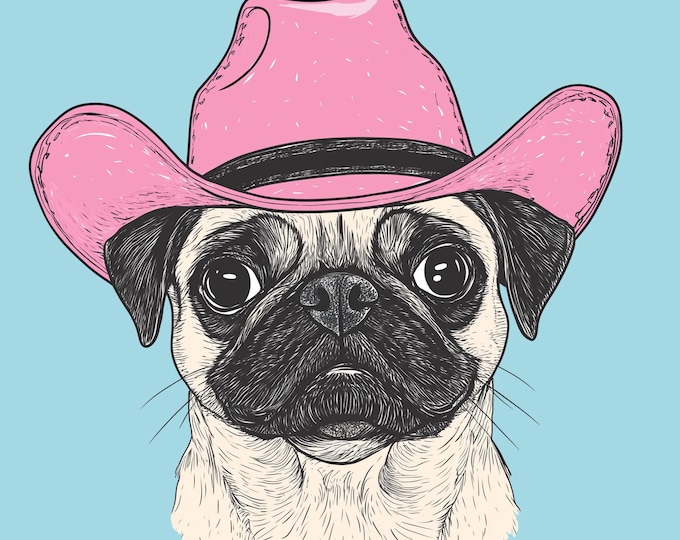 Funny Animal Wall Art - Printed in the UK Premium Quality - A4 A3 A2 - Festival Merch