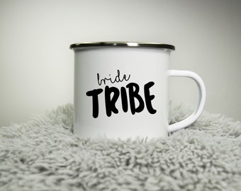 Bride Tribe Mug - Personalised Cup - for bride groom brides maids maid of honour - Wedding Team Bride Bride Squad Bride to be Just Married