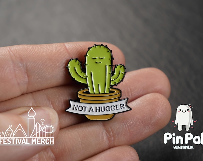 Funny Enamel Pin - PinPal UK112 - Pin Badges - Funny Gift, Music Gift, Anime Gift, Cute Gift, Positive gift, Cheeky Rude Gift, Unique Gift