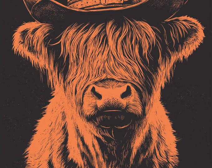 Funny Animal Wall Art - Printed in the UK Premium Quality - A4 A3 A2 - Festival Merch