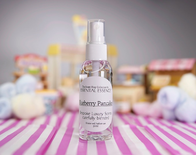 Blueberry Pancake Room Spray - Linen Spray 50ml 5ml  Premium Fragrance Oil by Essential Essence™