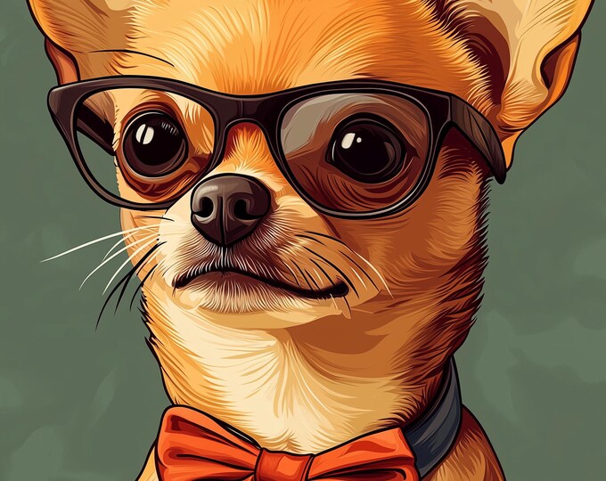 Funny Animal Wall Art - Printed in the UK Premium Quality - A4 A3 A2 - Festival Merch