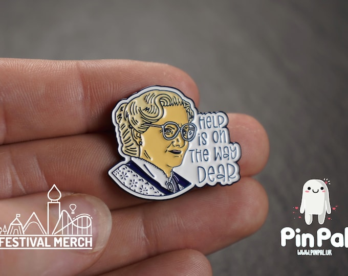 Funny Enamel Pin - PinPal UK123 - Pin Badges - Funny Gift, Music Gift, Anime Gift, Cute Gift, Positive gift, Cheeky Rude Gift, Unique Gift