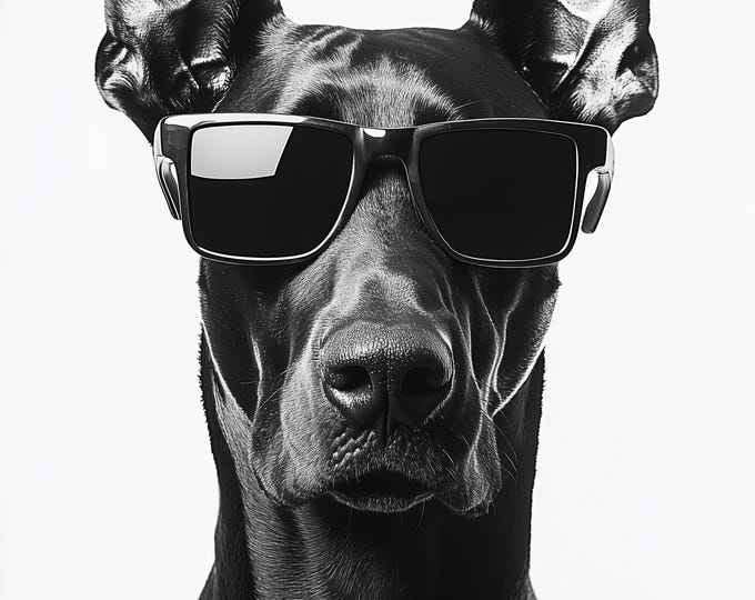 Funny Animal Wall Art - Printed in the UK Premium Quality - A4 A3 A2 - Festival Merch