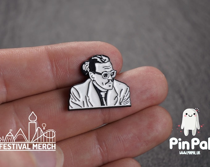 Funny Enamel Pin - PinPal UK126 - Pin Badges - Funny Gift, Music Gift, Anime Gift, Cute Gift, Positive gift, Cheeky Rude Gift, Unique Gift