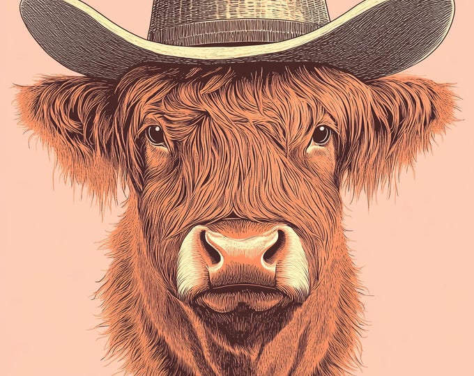 Funny Animal Wall Art - Printed in the UK Premium Quality - A4 A3 A2 - Festival Merch