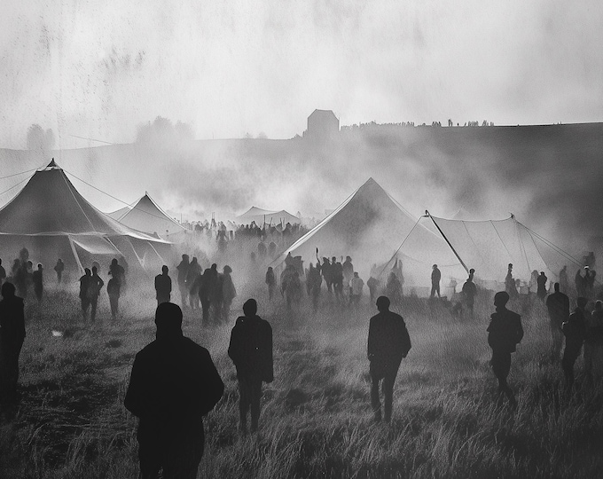 Personalisable Music Festival Print (Unofficial) - A4 A3 A2 - Music Festival Poster - Festival Merch