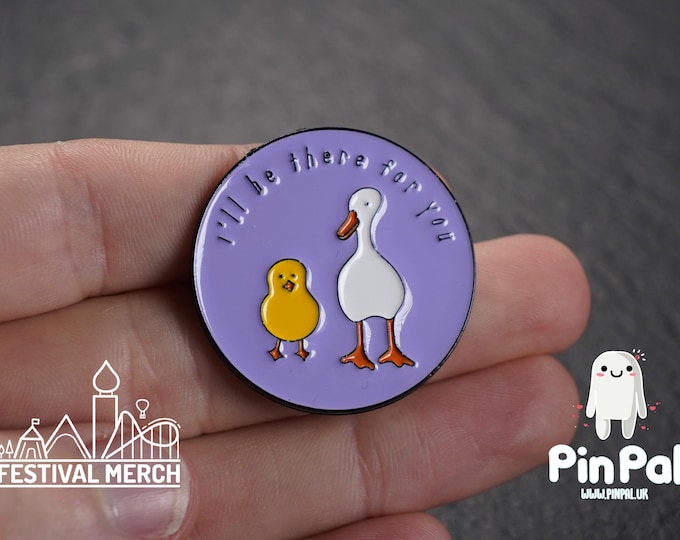 Funny Enamel Pin - PinPal UK156 - Pin Badges - Funny Gift, Music Gift, Anime Gift, Cute Gift, Positive gift, Cheeky Rude Gift, Unique Gift