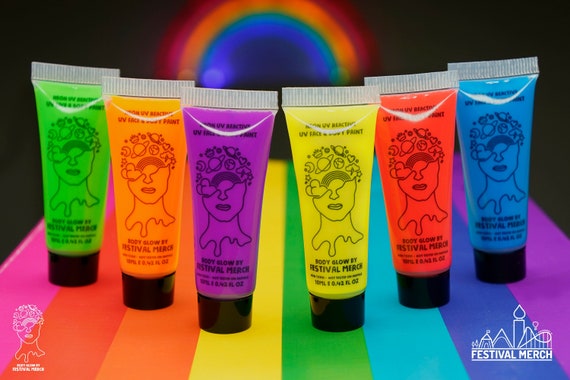 Rainbow Face Paint Kit, Pride Face Paint, Rainbow Face Paint Stick 