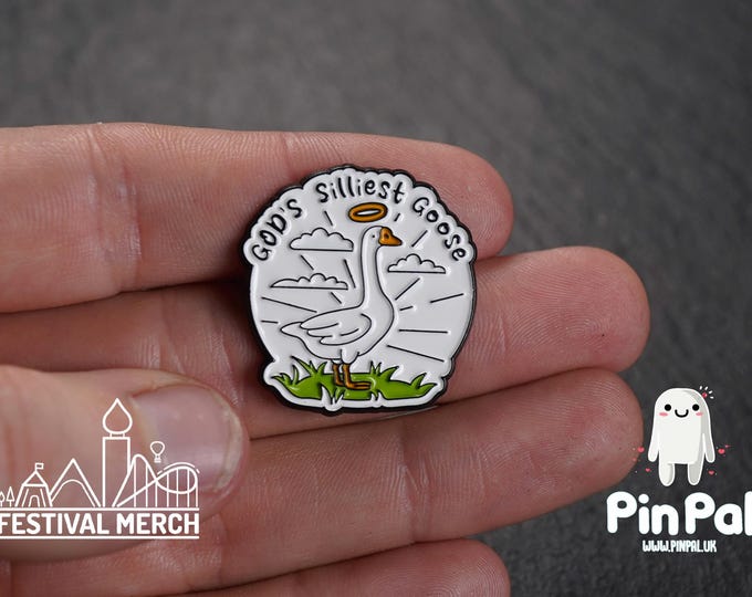 Funny Enamel Pin - PinPal UK193 - Pin Badges - Funny Gift, Music Gift, Anime Gift, Cute Gift, Positive gift, Cheeky Rude Gift, Unique Gift