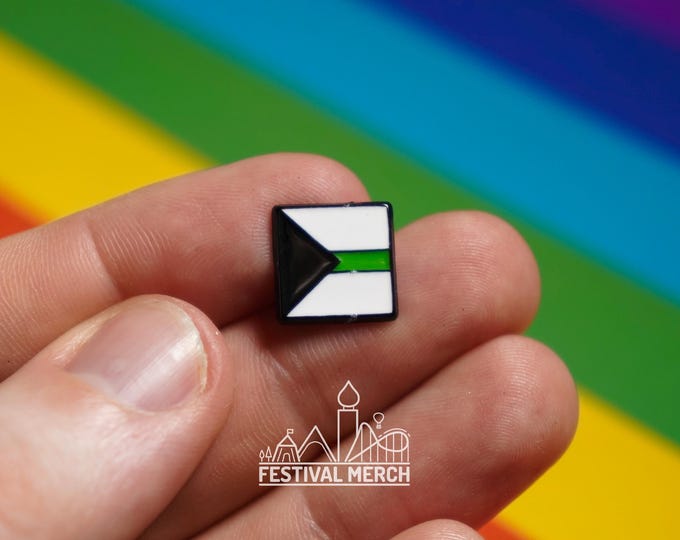Rainbow Flag Pin | Enamel - LGBT Pride Badge Stud Lesbian Gay Bisexual Transgender - Metal Button - Pride gift Pride outfit