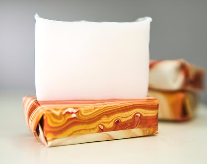 Hand-made Chocolate Orange Soap - Perfect size gift - Small batch Soap - Kind to skin & Smells amazing