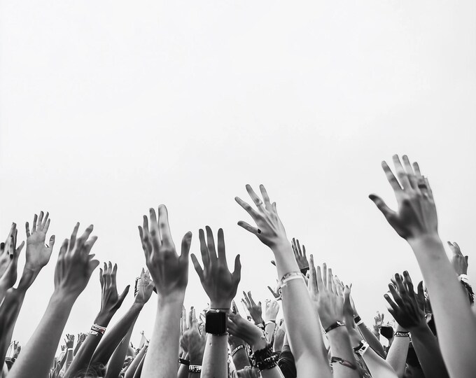 Personalisable Music Festival Print (Unofficial) - A4 A3 A2 - Music Festival Poster - Festival Merch