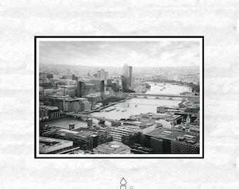 8 Unique Views of London Photography Premium Print - living room home decor art  - A4 A3 A2  - Festival Merch - british UK