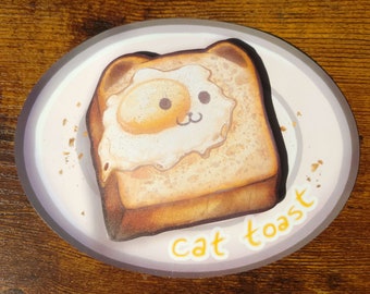 Bloc-notes autocollant Cat Toast