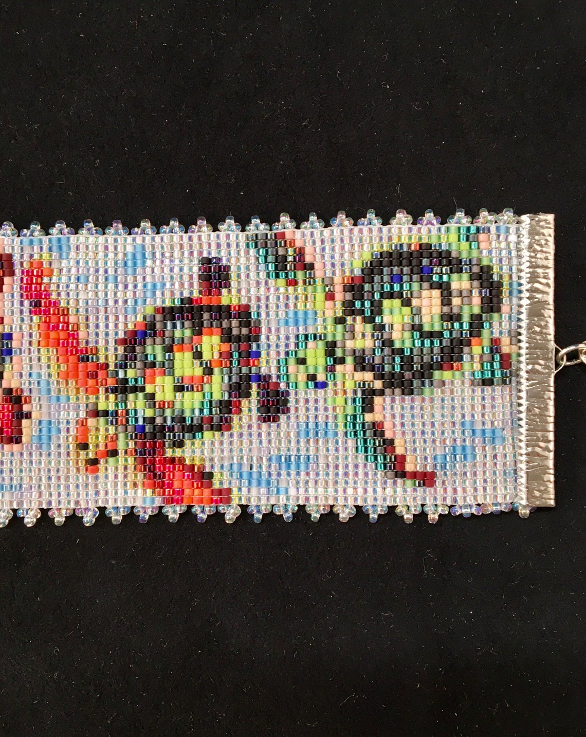 Sea Turtles Loom Beaded Bracelet Colorful Turtle Hand Beaded Etsy UK