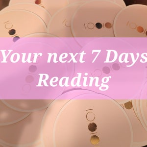 Next 7 days reading - Weekly reading